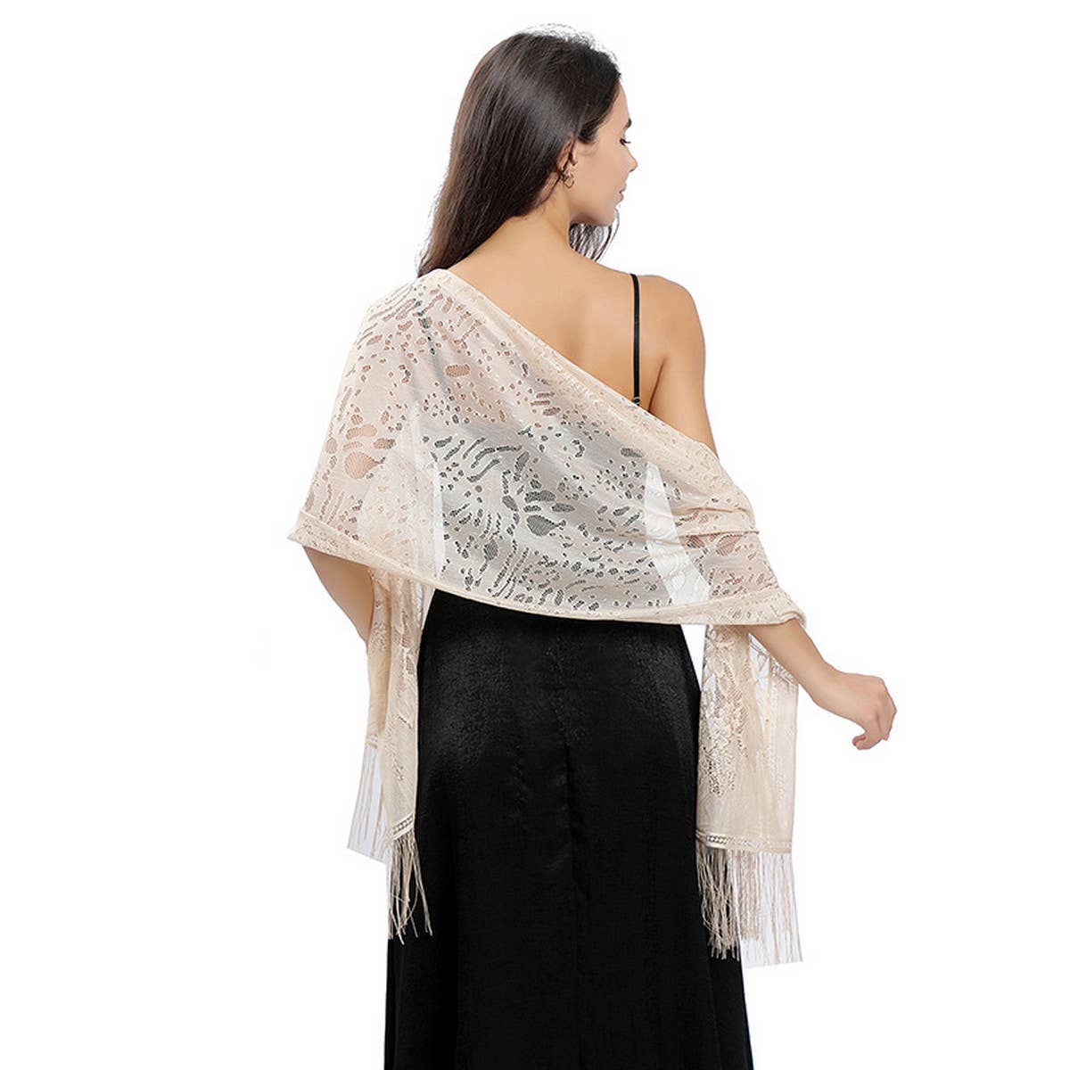 Flower Lace Shawl