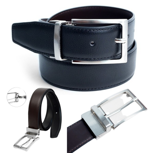 Men's Reversible Genuine Leather Belt