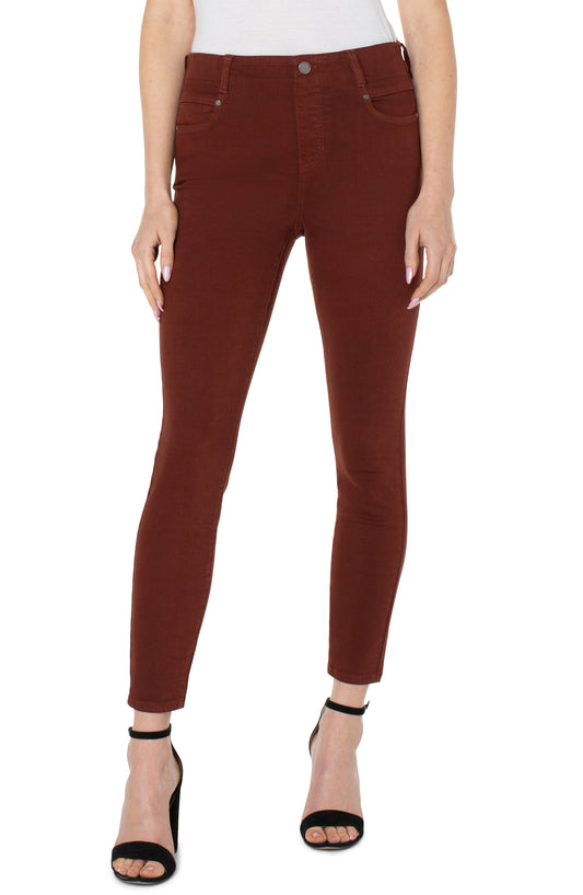 Liverpool Gia Glider Ankle Skinny (Brunette)