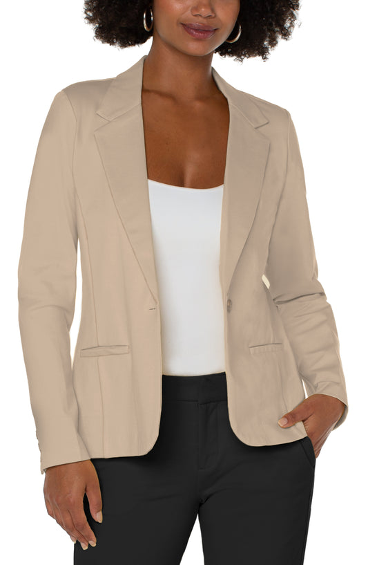 Liverpool Fitted Blazer (Biscuit Tan)