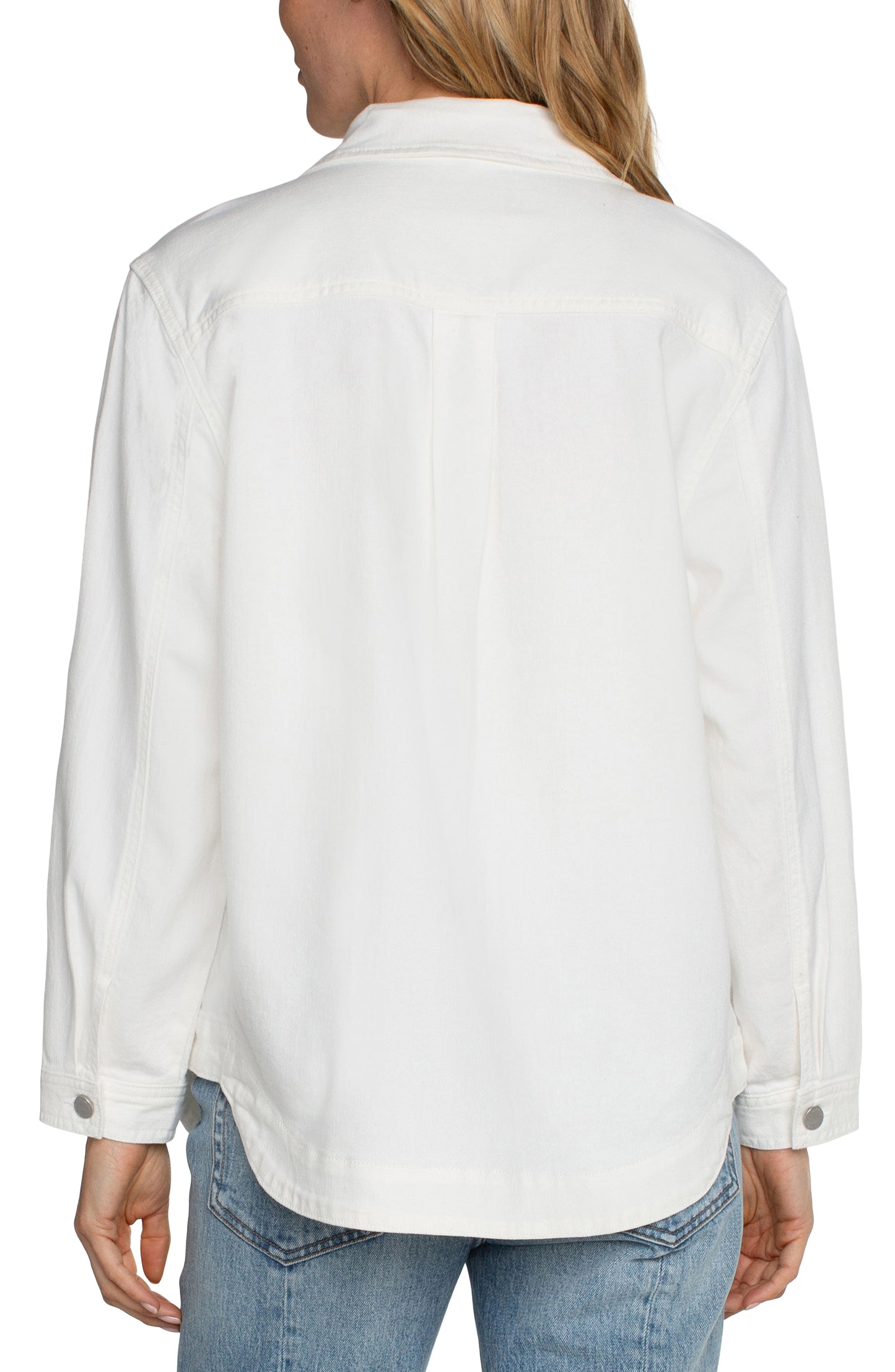 Liverpool Shirt Jacket (bright white)