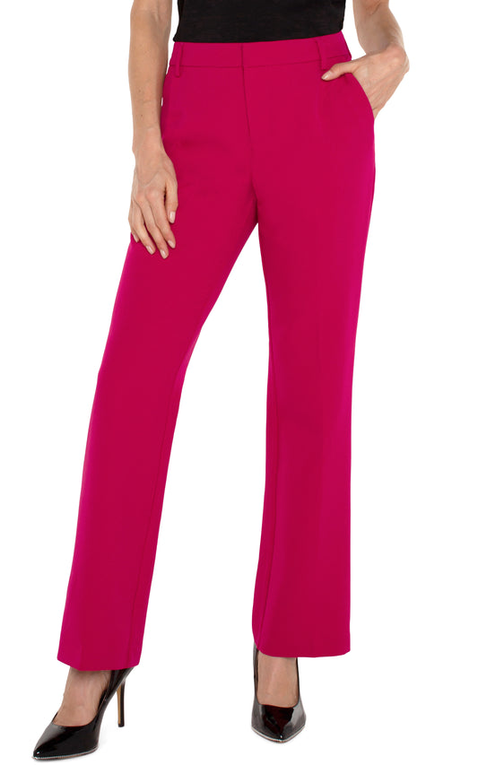 Liverpool Kelsey Flare Trouser 31" inseam (Star Ruby)