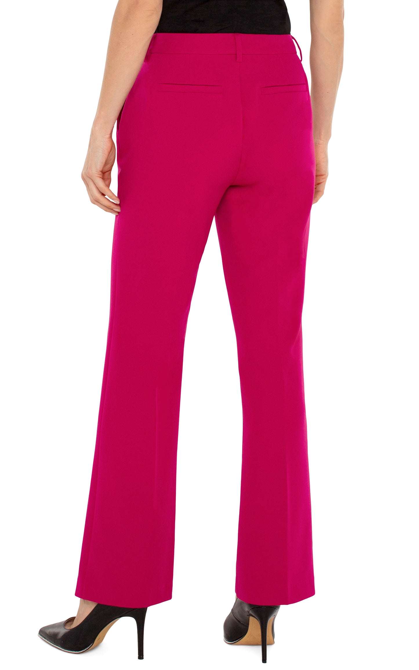 Liverpool Kelsey Flare Trouser 31" inseam (Star Ruby)