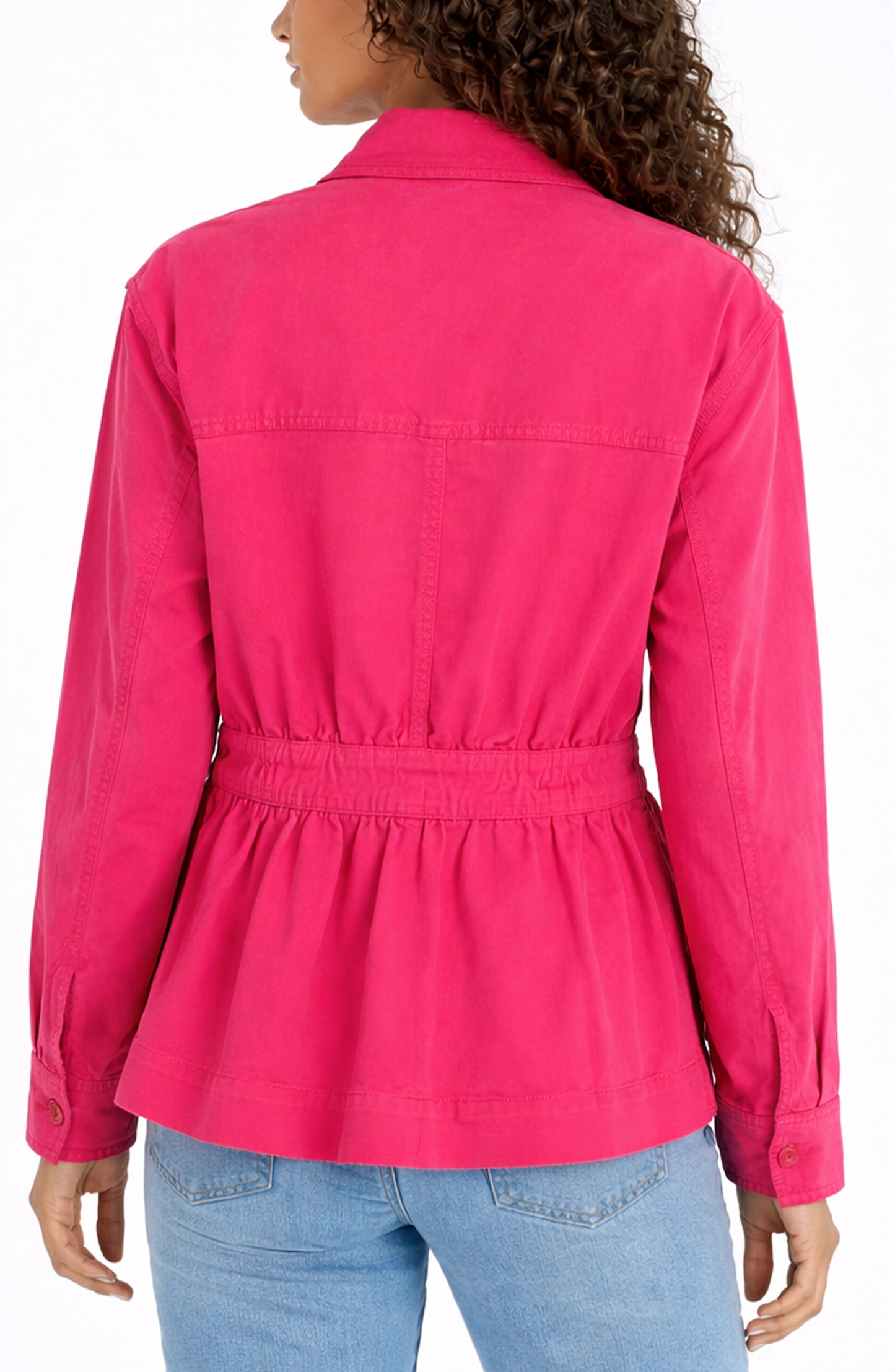 Liverpool Relaxed Shacket (Diva Pink)