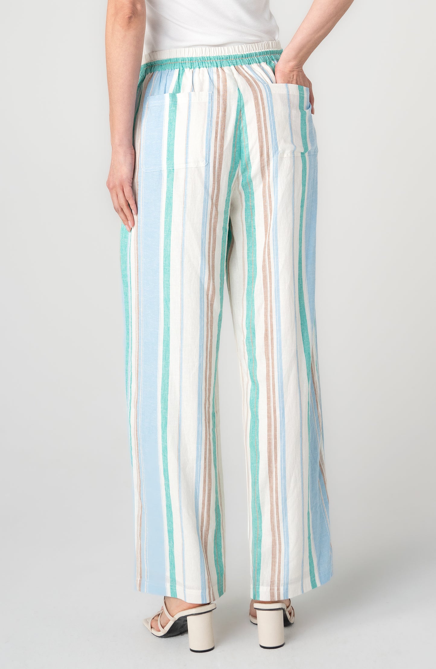 Liverpool Pull-On Wide Leg Pant
