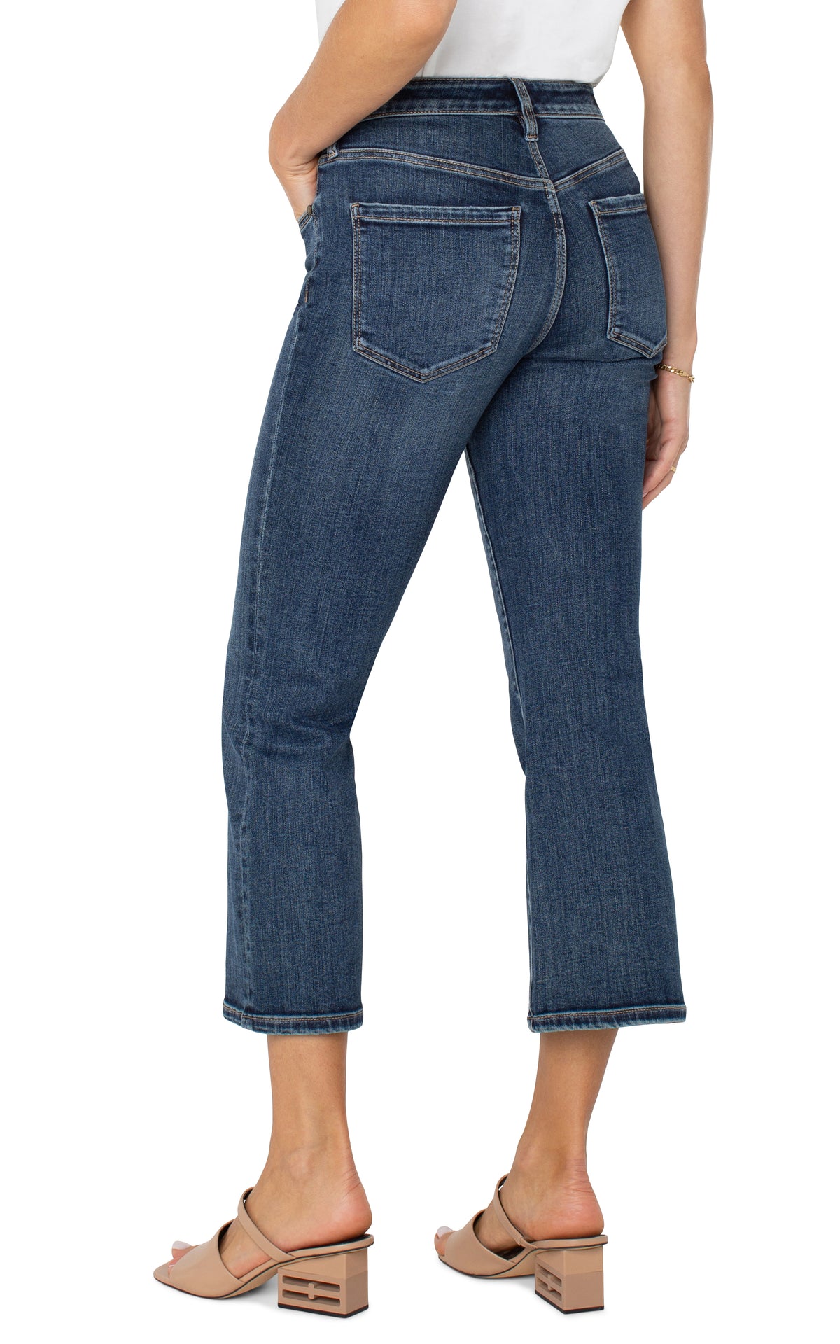 Liverpool Hannah Cropped Flare (25.5" Inseam)