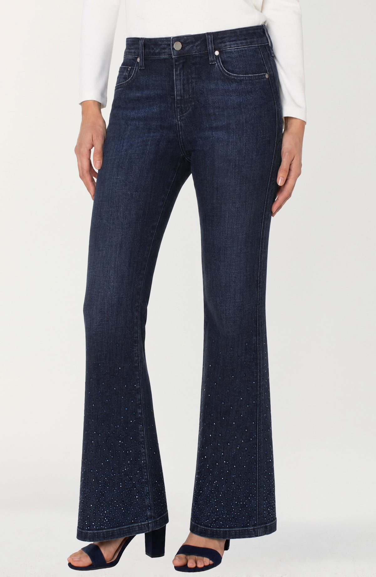 Liverpool Hannah Flare (32" Inseam) (Winter Glow)