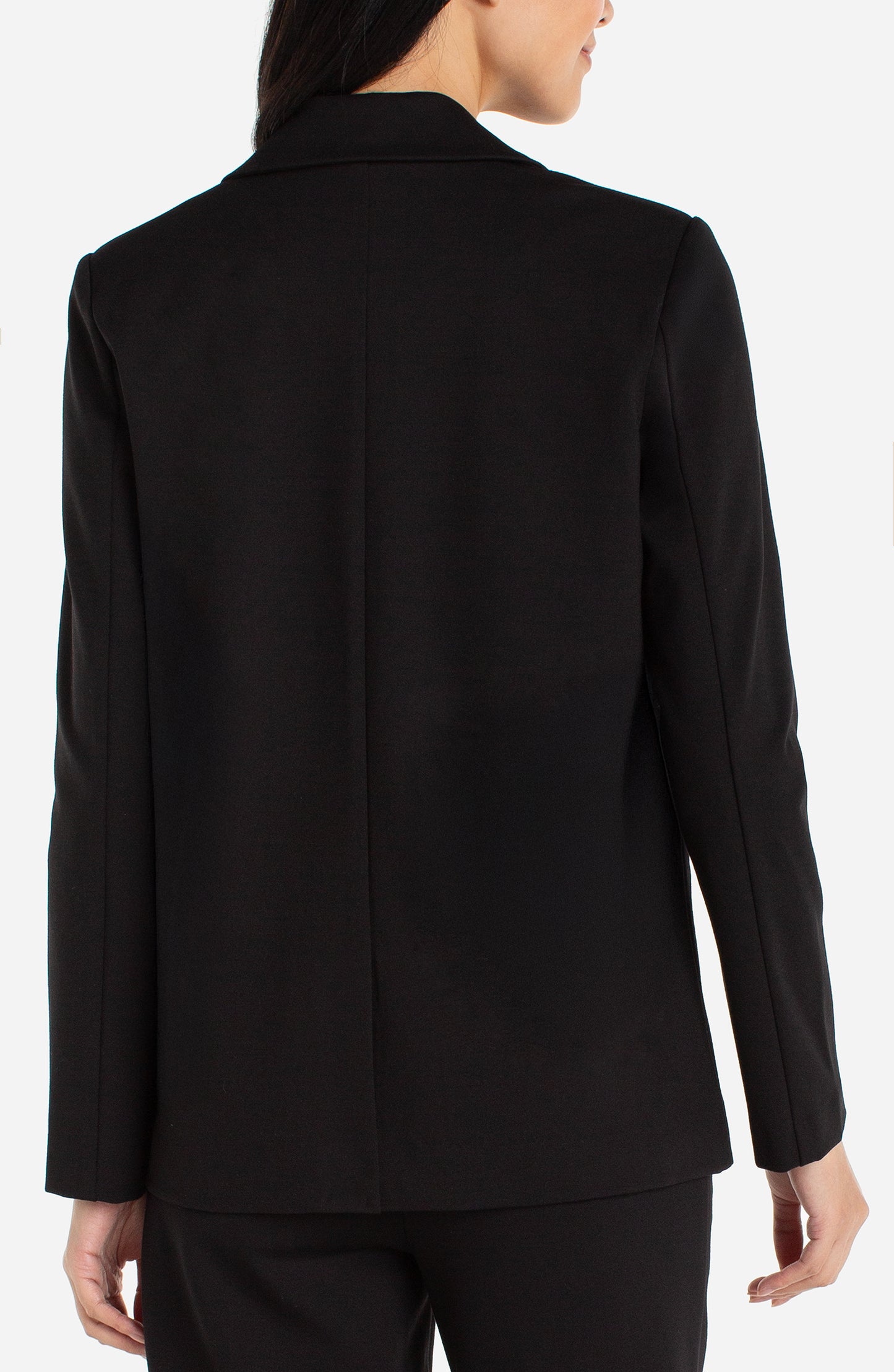 Liverpool Blazer with Button Sleeves (Black)