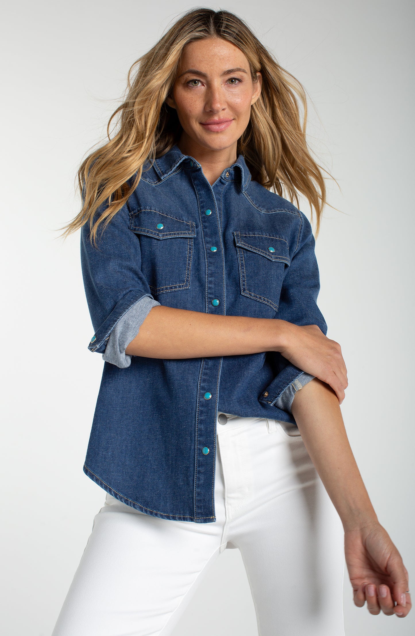 Liverpool Western Slim Shirt (Wilder)