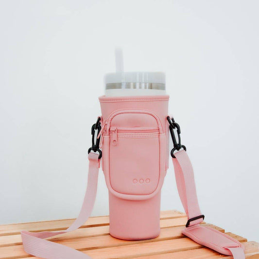 Hydration harness for water bottles