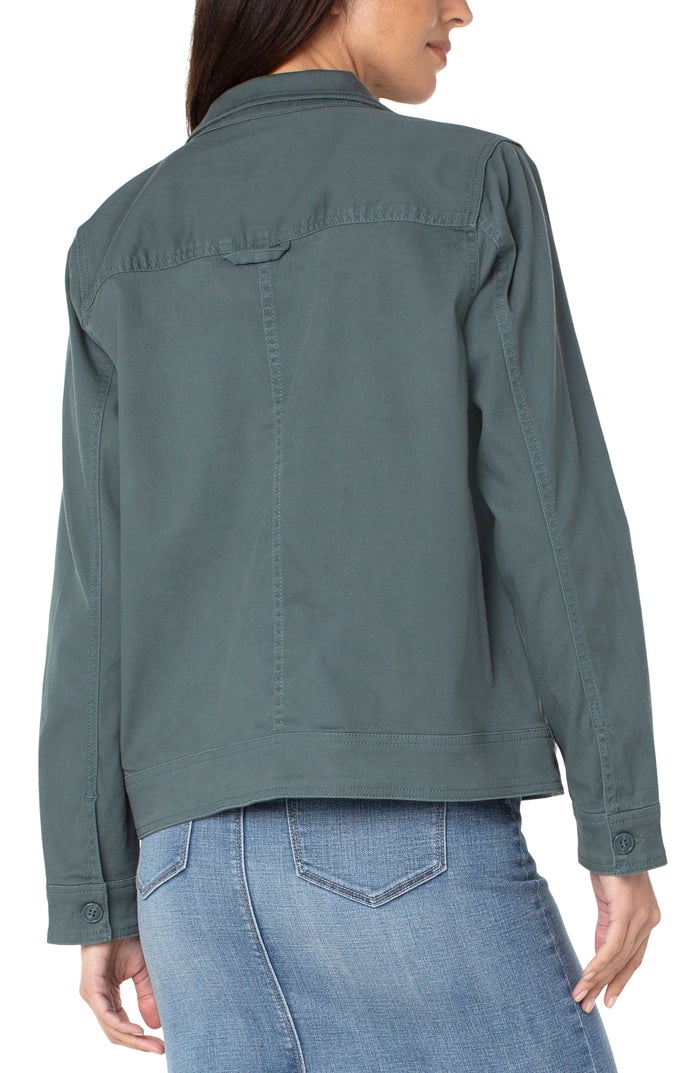 Liverpool Utility Jacket (Teal Lagoon)