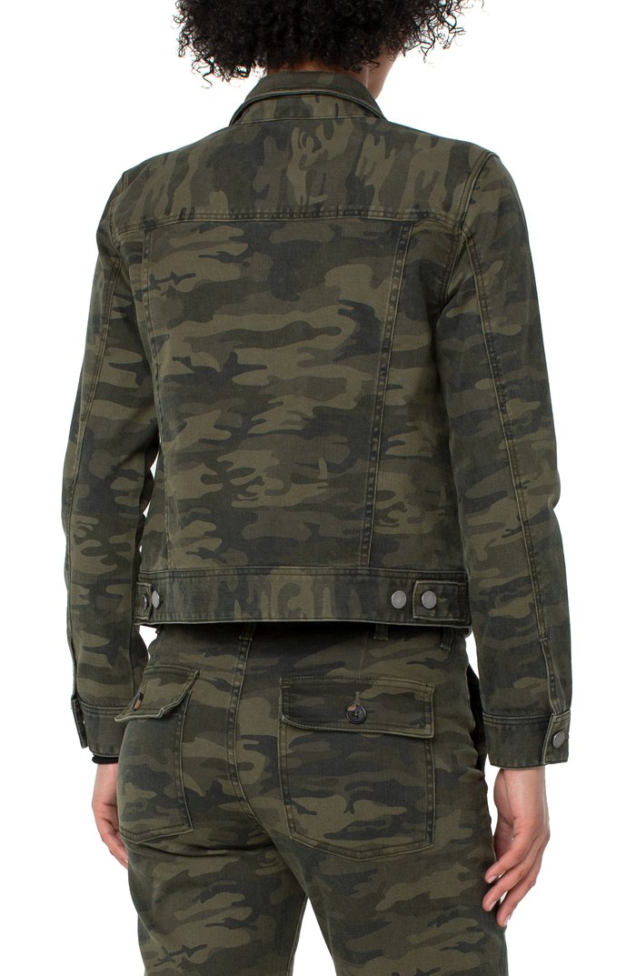 Liverpool Jacket with Patch Pockets (camouflage)