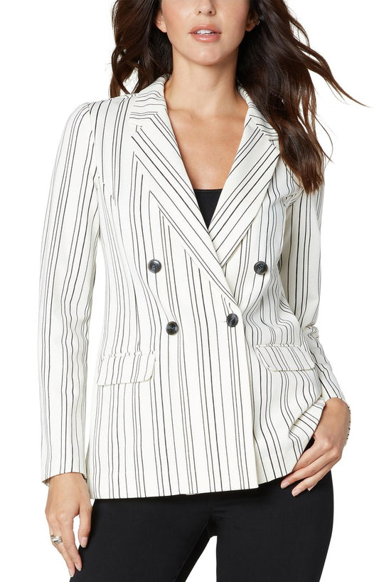 Liverpool Becca Blazer Black Striped