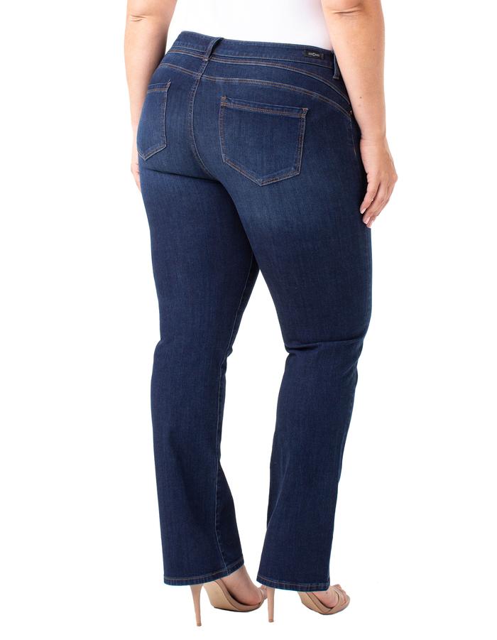 Liverpool Remy "Hugger" Straight 4-Way Stretch Contour Jeans