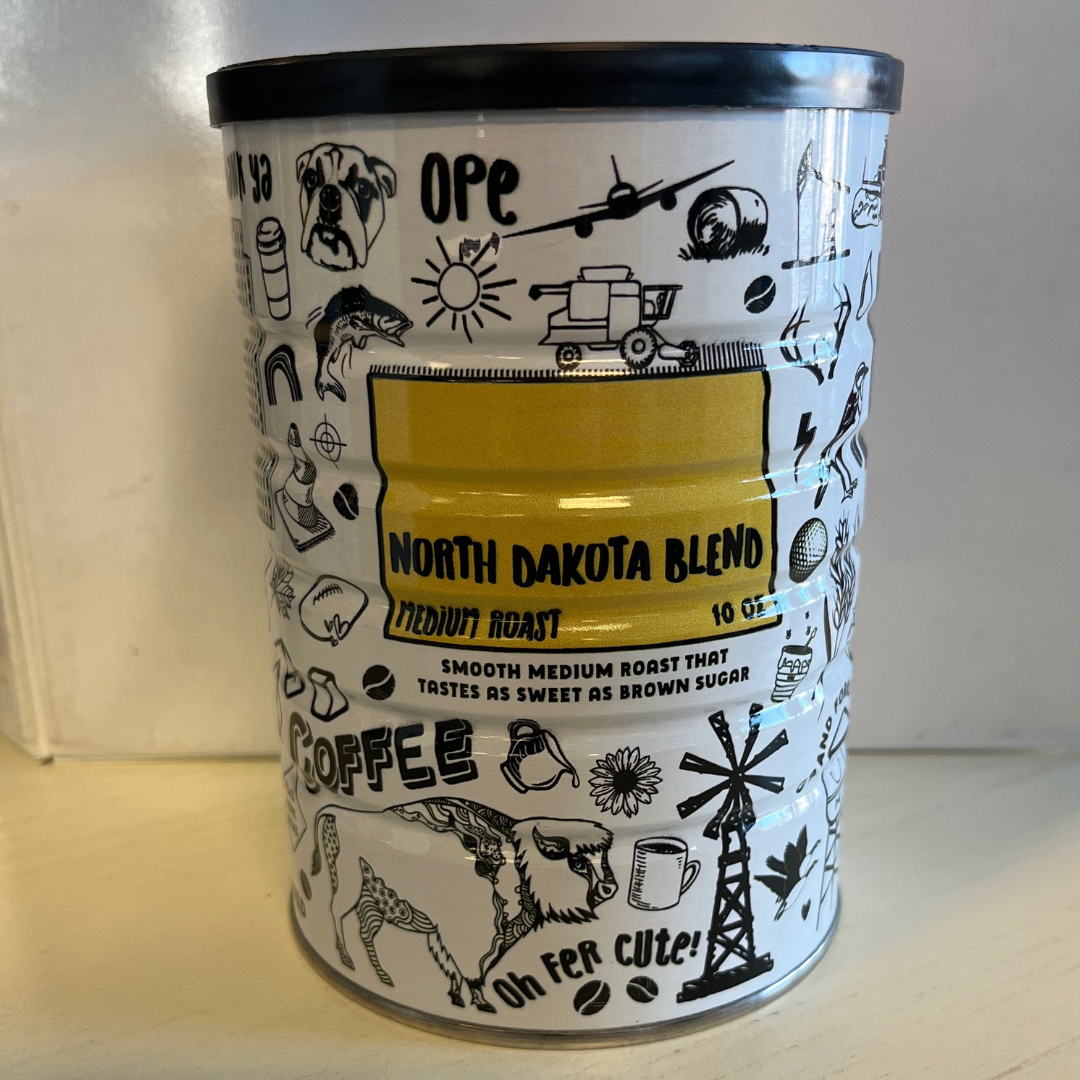 Bully Brew Coffee North Dakota blend in a can