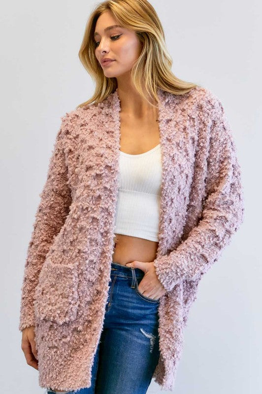 Fringe Long Sleeve Cardigan