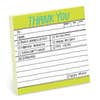 Hand LetteRed Thank You Sticky Notes