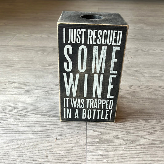 Rescued Some Wine Cork Holder