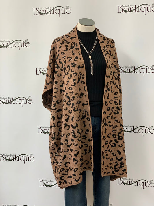 Leopard Print Cardigan