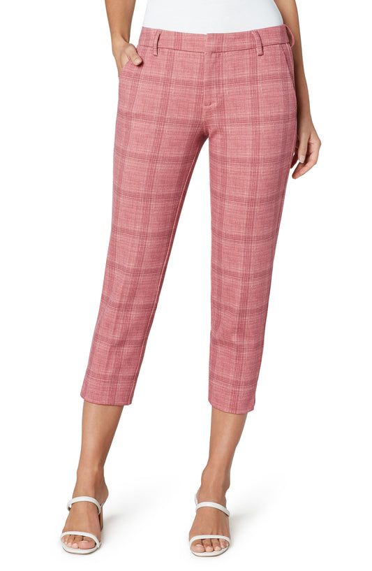 Liverpool Kelsey Trouser in Mauve with Side Slit