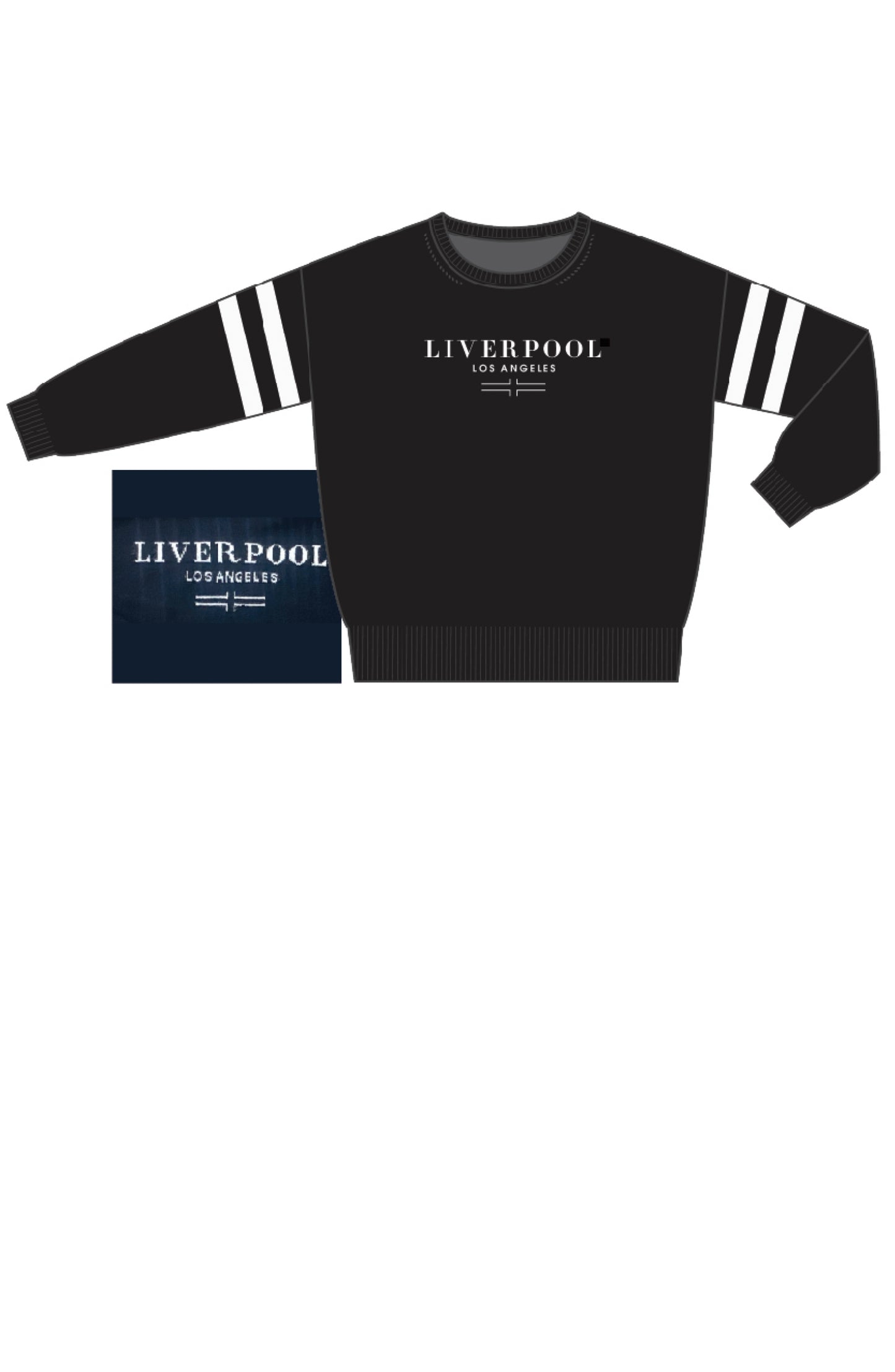 Liverpool Long Sleeve Crewneck Logo Sweater