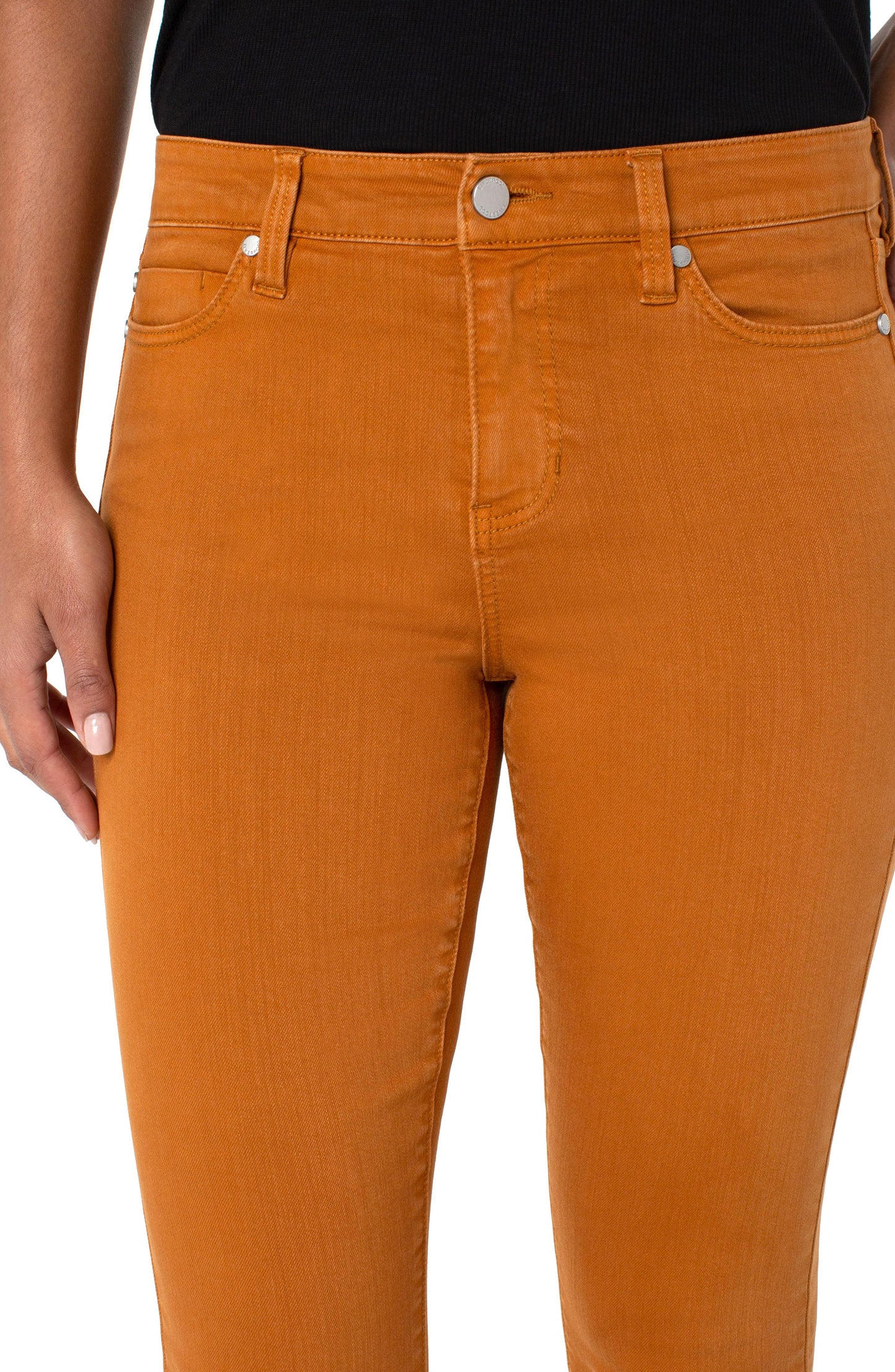 Liverpool Abby Ankle Skinny Burnt Copper (28" ins)