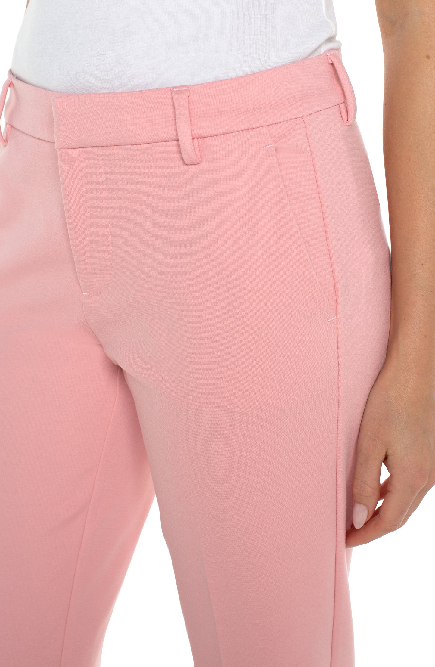 Liverpool kelsey knit trouser (pink perfection)